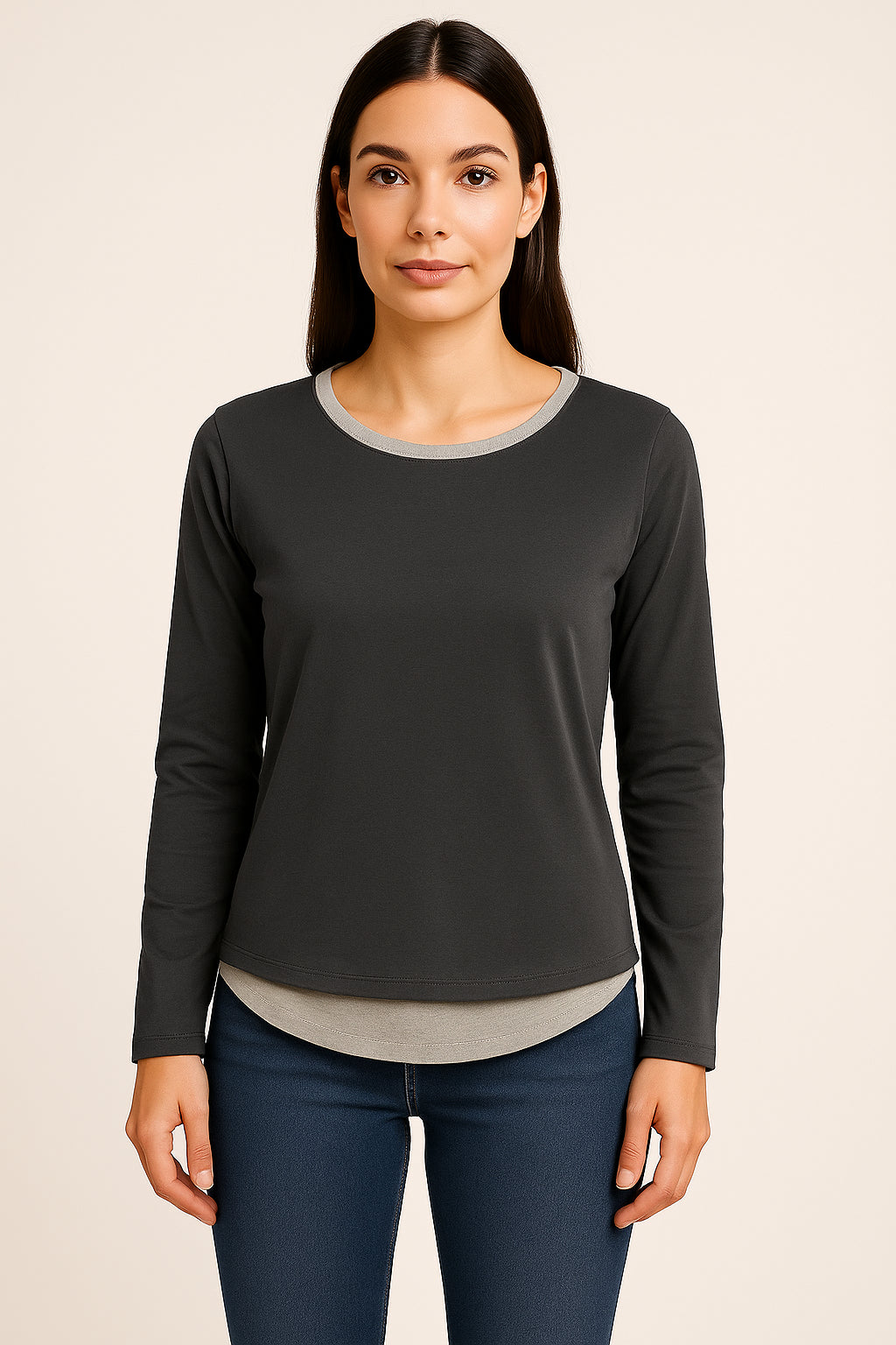 Maglia Donna Bicolore Gattinoni