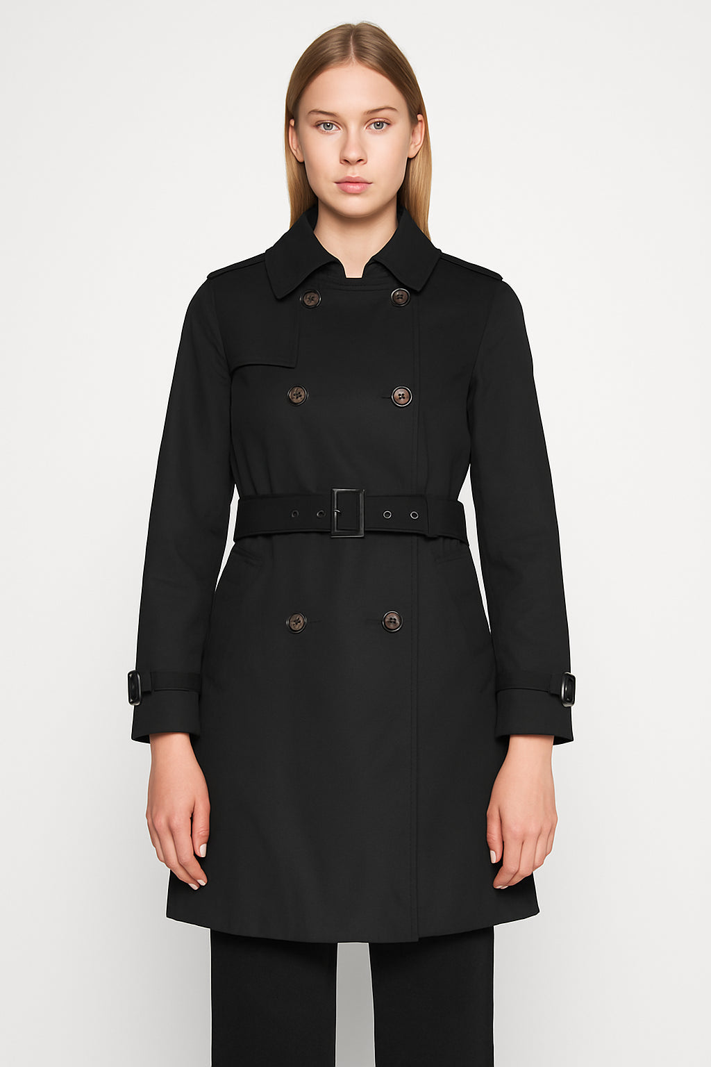 Trench Donna Gattinoni – Eleganza Classica con Fodera Trapuntata