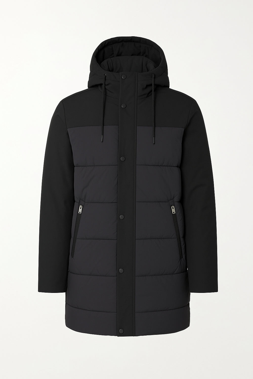 Giubbino Puffer con Cappuccio