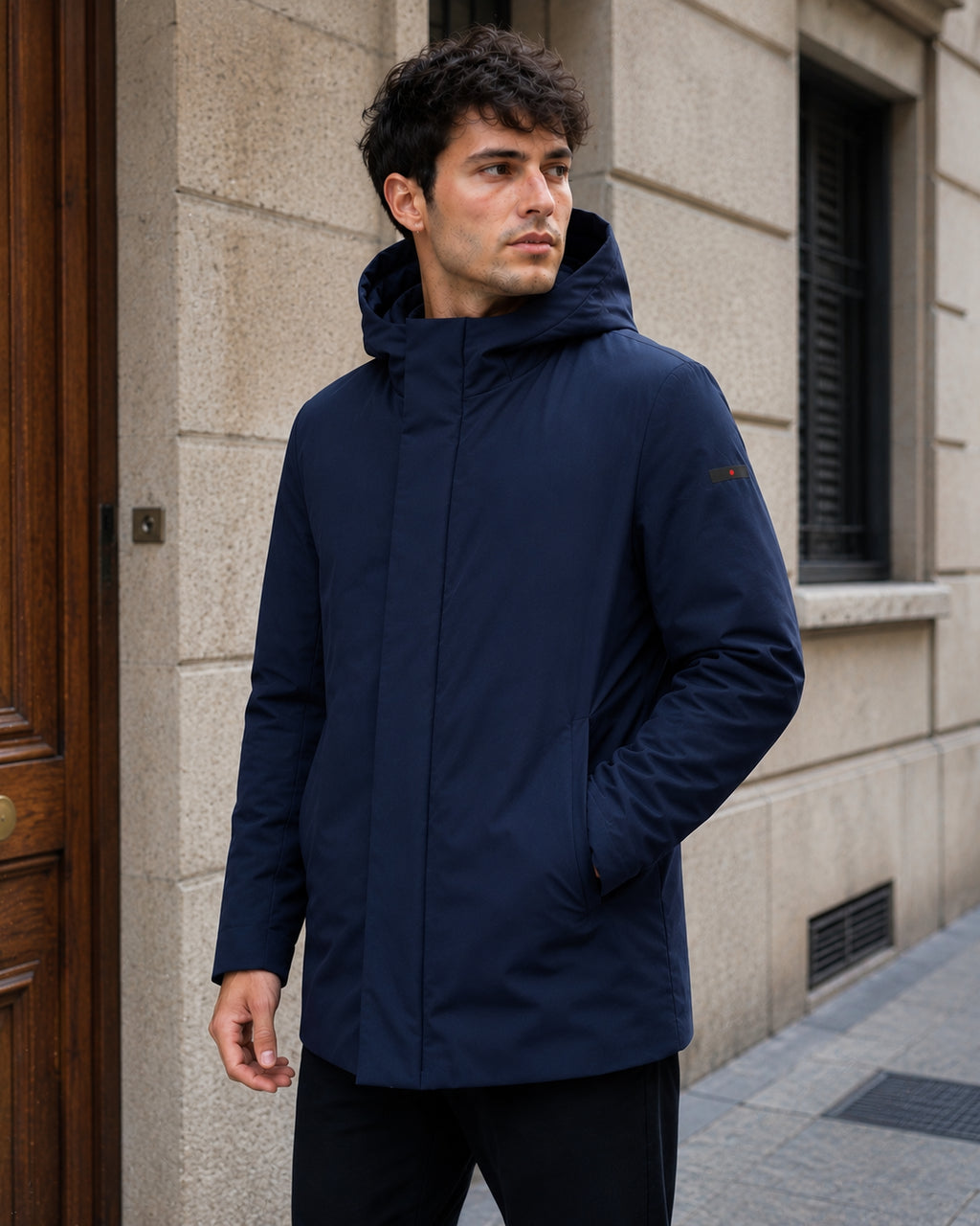 Parka Punto Milano Cappuccio Giubbotto Urban Uomo