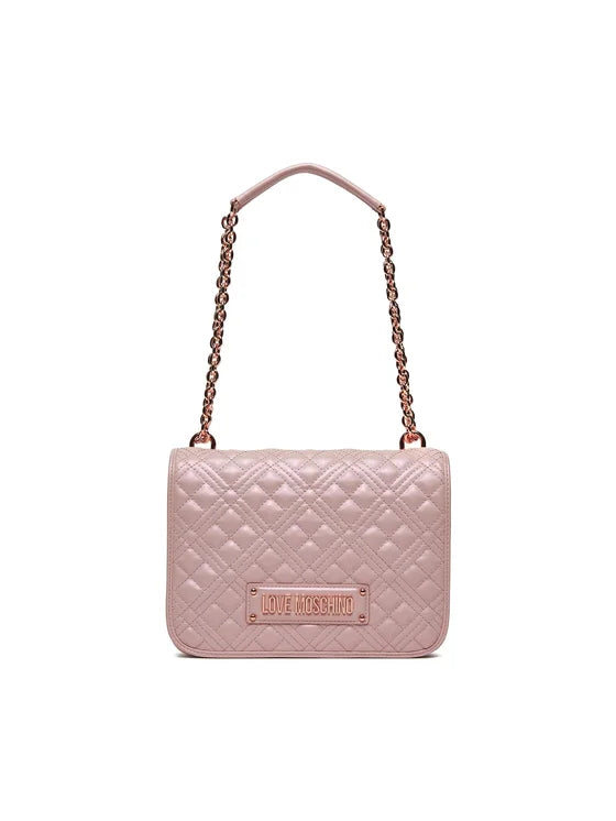 Borsa Donna a Spalla e Tracolla LoveMoschino Shiny Quilted