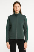 Felpa donna con zip e strass Armata di Mare 