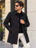 Cappotto Trench Elegante in Tessuto Punto Milano