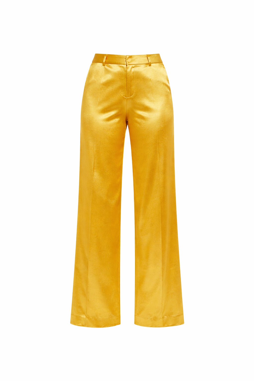Women’s Gues Champagne Gold Satin Elegant Pants
