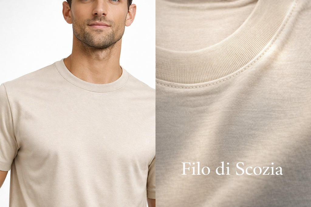 T-Shirt Uomo Fil di Scozia 
