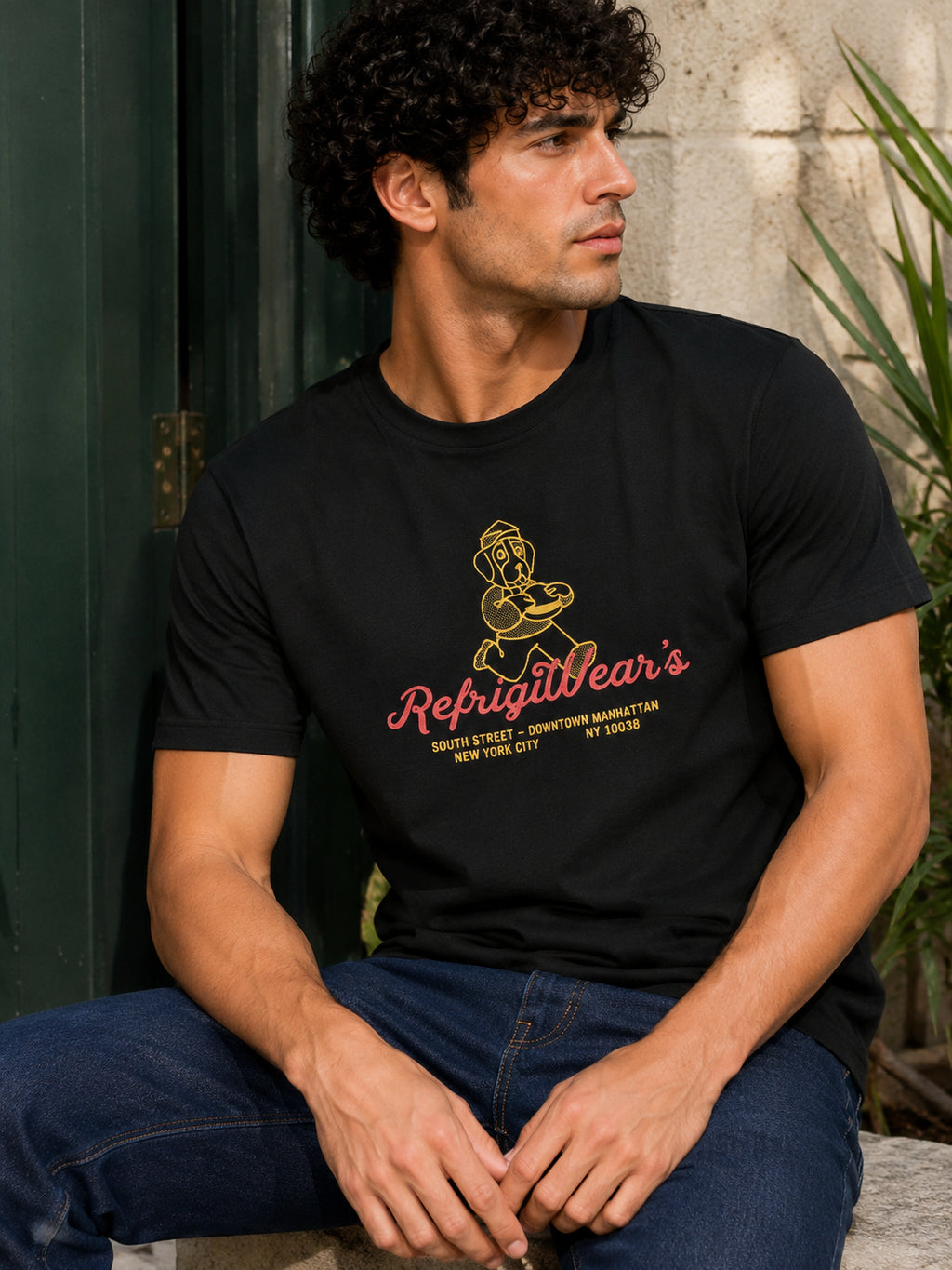 T-Shirt Uomo Refrigwear Static