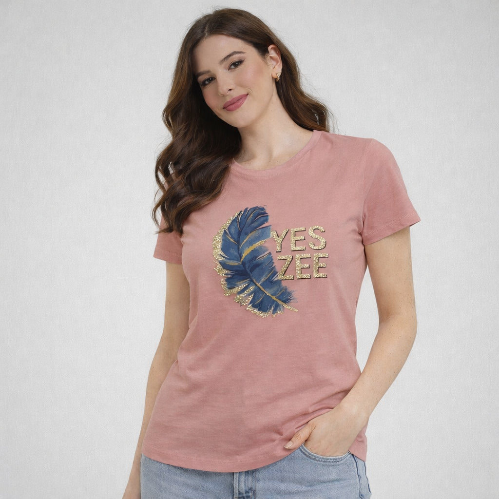 T-Shirt Yes Zee Donna Polar