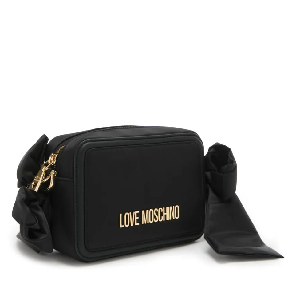 LOVE MOSCHINO Women's Shoulder Bag with Side Bows JC4199PP0HKE100A