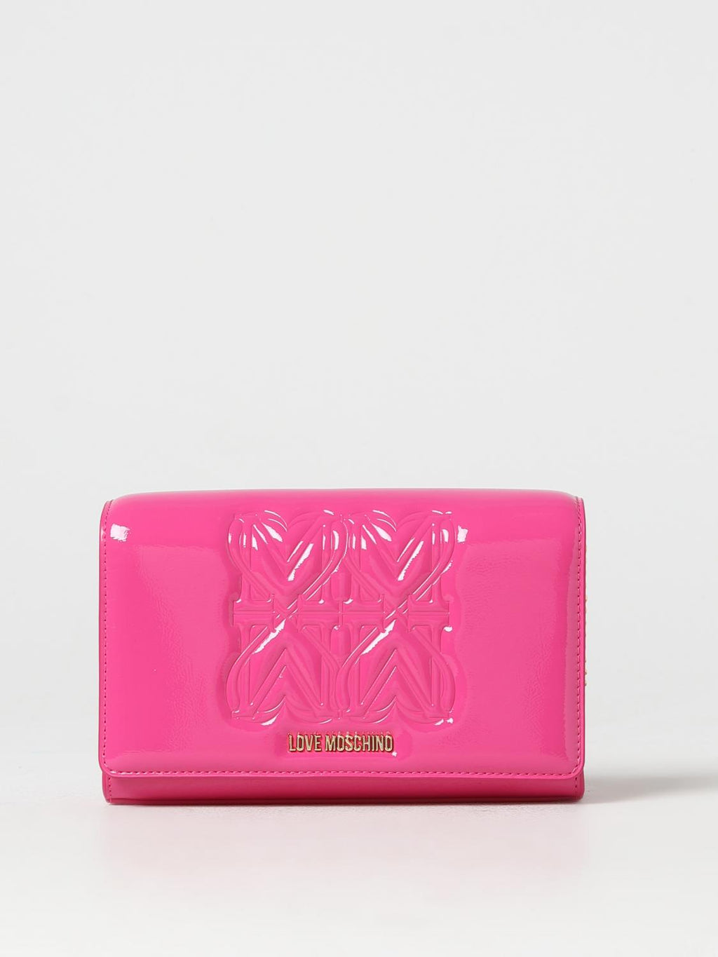 MoschinoLove Women's Patent Leather Shoulder Bag