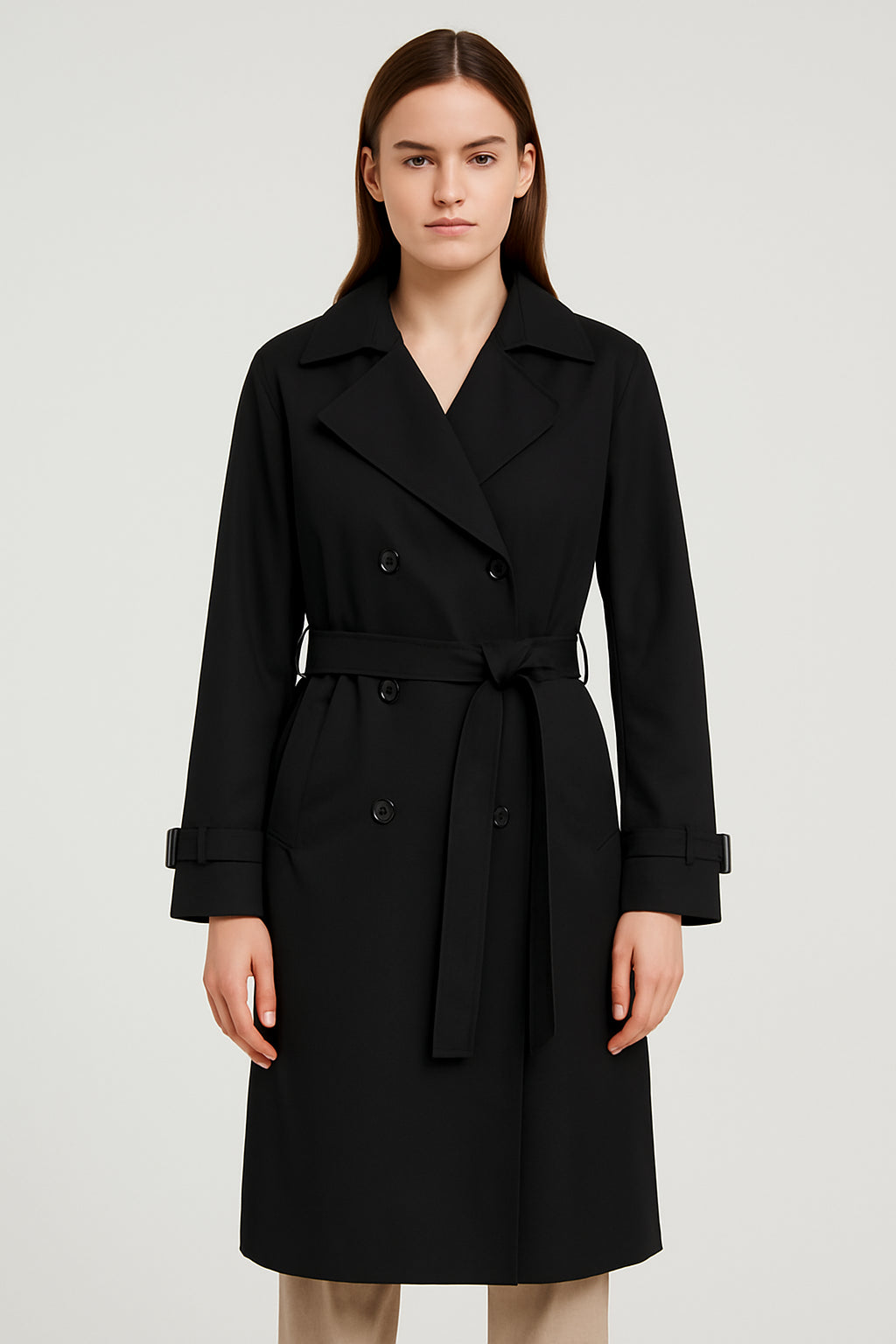Trench Lungo Gattinoni Donna Elegante