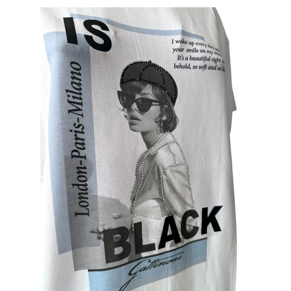 T-shirt Gattinoni Donna is Black