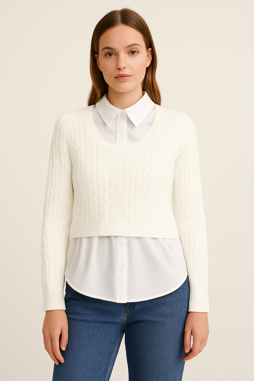 Maglia Camicia Gattinoni  Eleganza a Strati