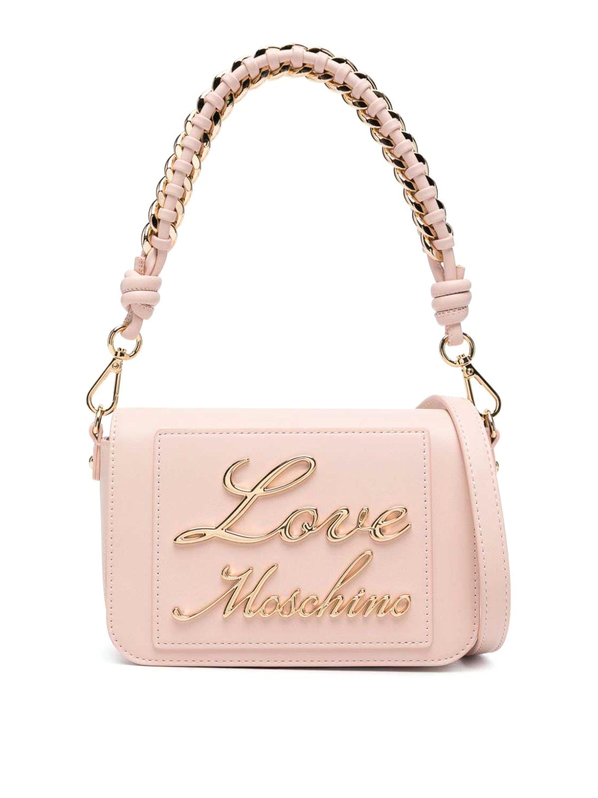 MoschinoLove Women's Shoulder Bag with Crossbody Strap JC41116