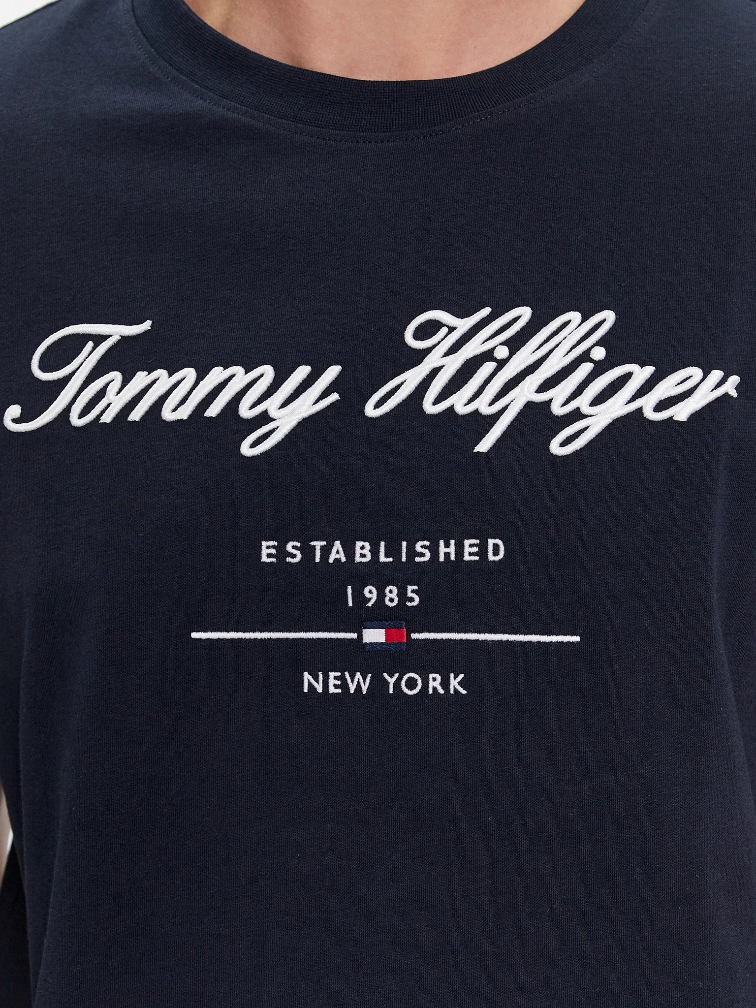 T-Shirt TommyHilfinger Script Logo Tee