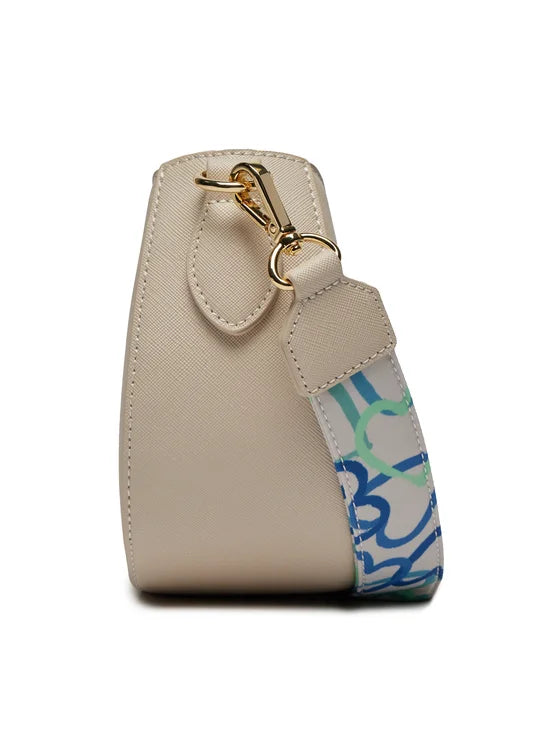 Moschino Smart Daily Jelly Logo Shoulder Bag with Crossbody Strap