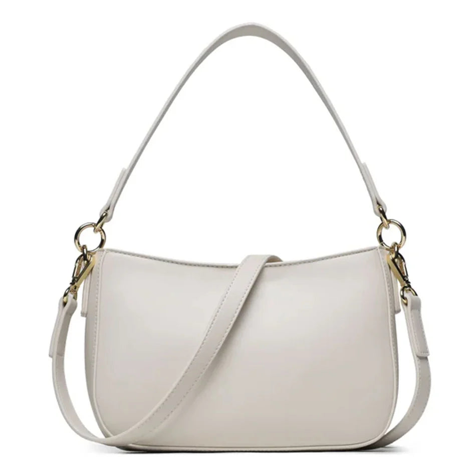 Sac à main et bandoulière Moschino Hobo ivoire