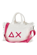 SUN68 Beach Women's Canvas Shopping Bag X35219