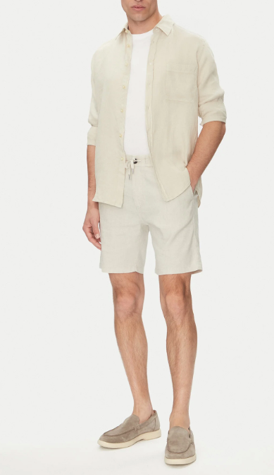 Camicia Regularfit Lino HugoBoss Pantec