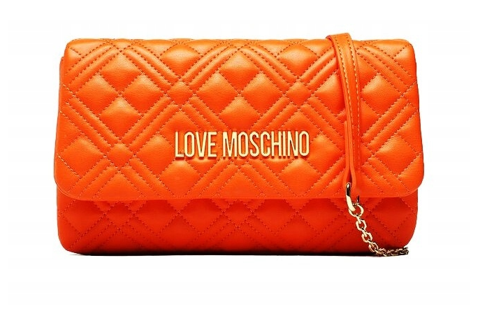 Sac bandoulière MoschinoLove Gold Orange JC4097PP0HLA0453