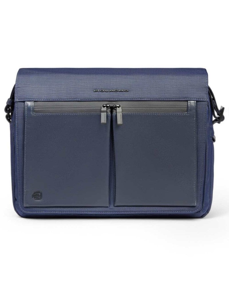 Pquadro Men's Messenger Work Laptop Briefcase