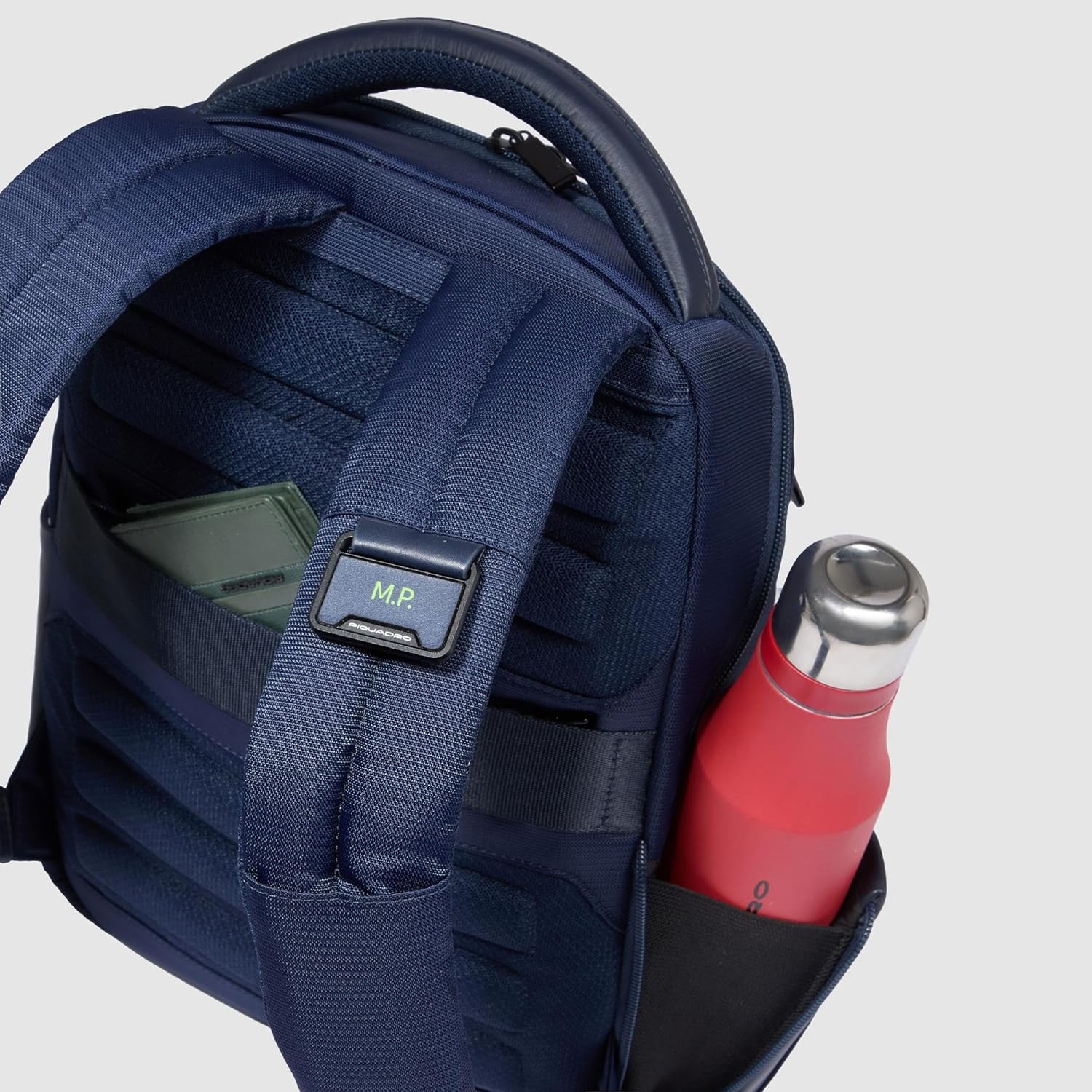 Zaino Pquadro Uomo Porta PC Tessuto Porta Tablet Comparato