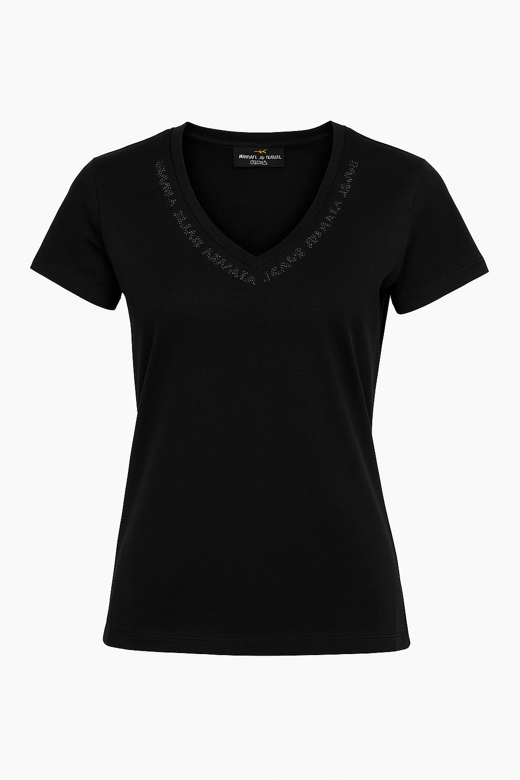 T-shirt donna Armata di Mare Jeans con logo strass