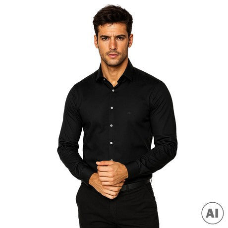 Camicia Uomo CalvinKlein Popelin
