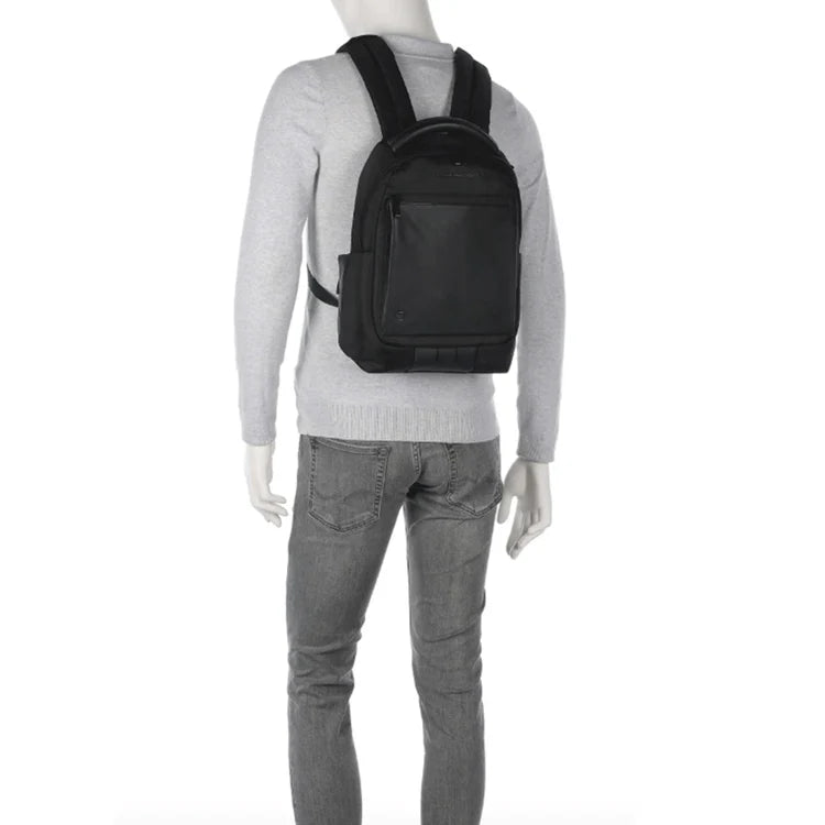 Pquadro Men's Backpack, Fabric Laptop and Tablet Bag