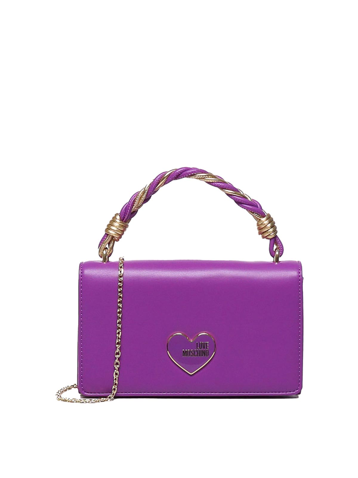 Borsa a Mano Tracolla MoschinolLove Chain Shoulder Strap