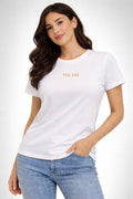 Women's T-Shirt YES ZEE Golden