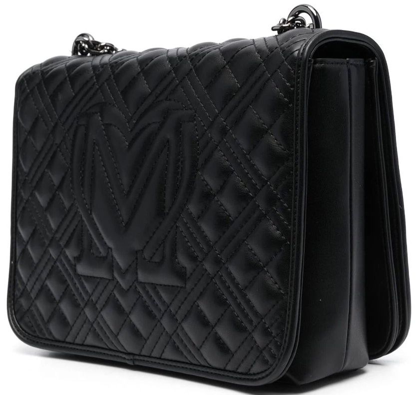 Borsa Donna a Spalla e Tracolla LoveMoschino Shiny Quilted