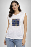 T-Shirt Donna YES ZEE Smanicata Mare