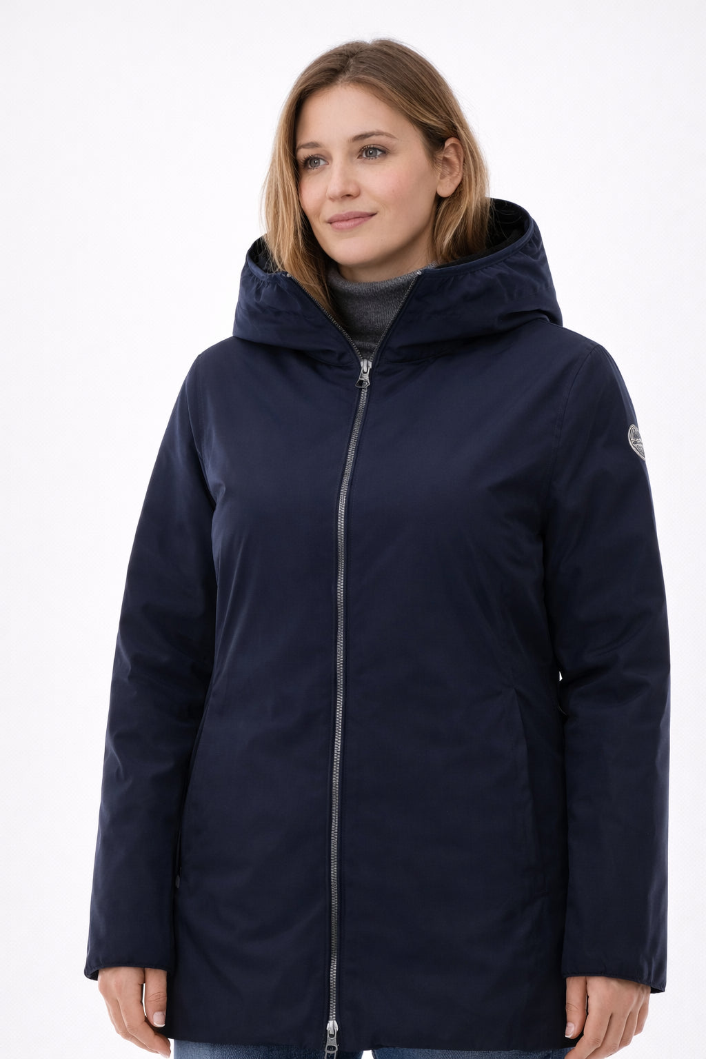 Giubbotto Donna Imbottito Double Face con Cappuccio Daisy Museum