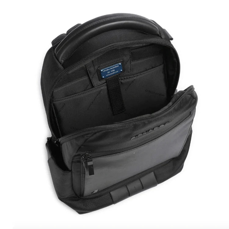 Pquadro Men's Backpack, Fabric Laptop and Tablet Bag
