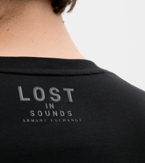 T-Shirt ArmaniExchange Collo V