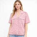 Chemise femme YES ZEE à poches utilitaires