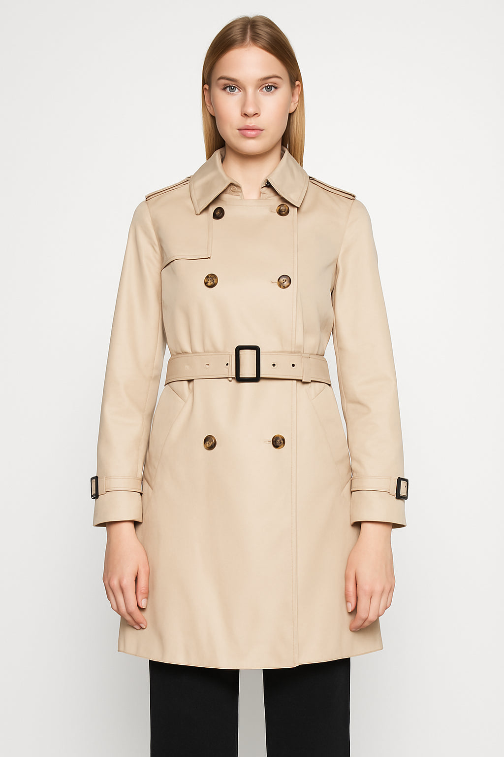 Trench Donna Gattinoni – Eleganza Classica con Fodera Trapuntata