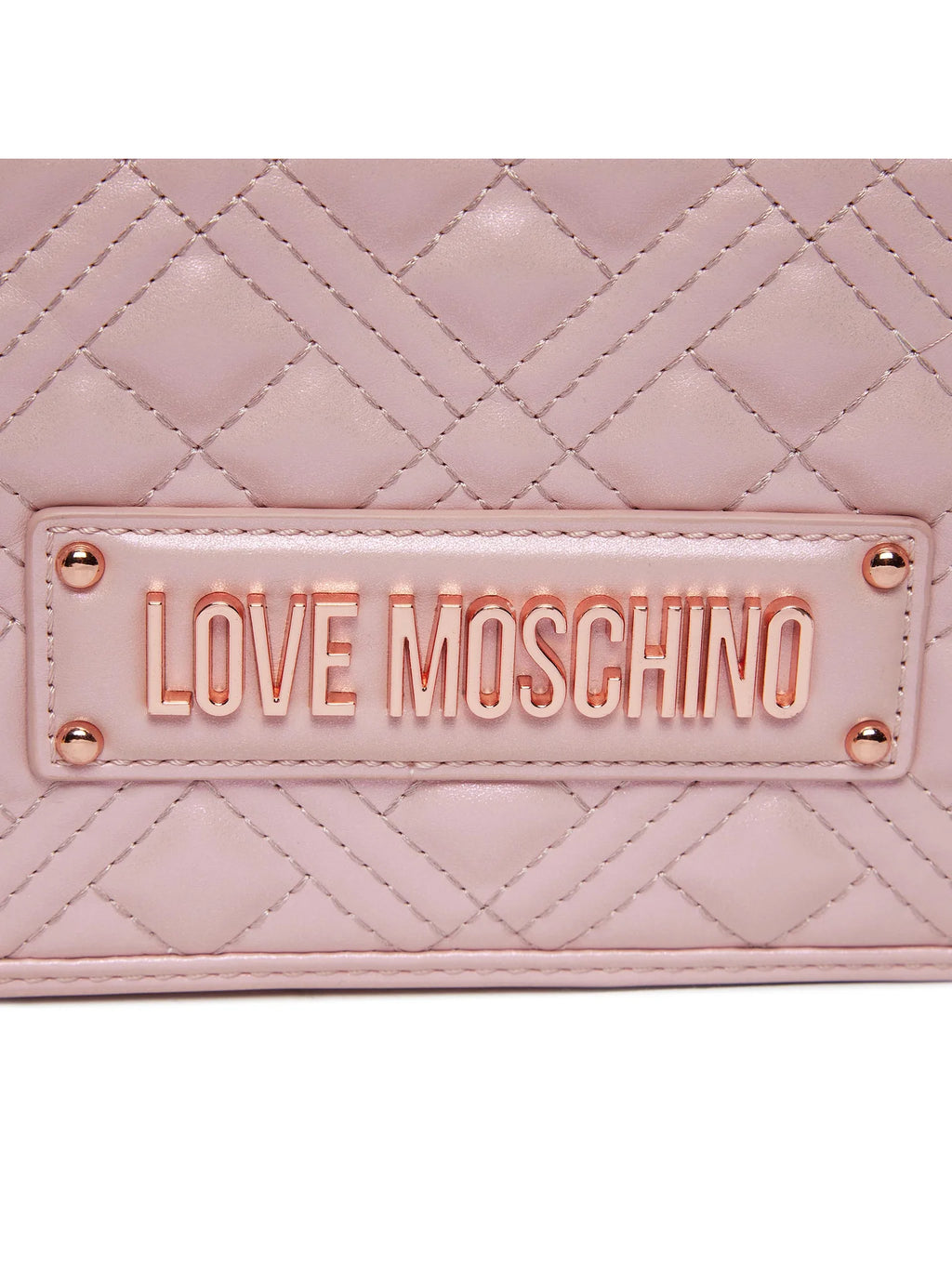 Borsa Donna a Spalla e Tracolla LoveMoschino Shiny Quilted