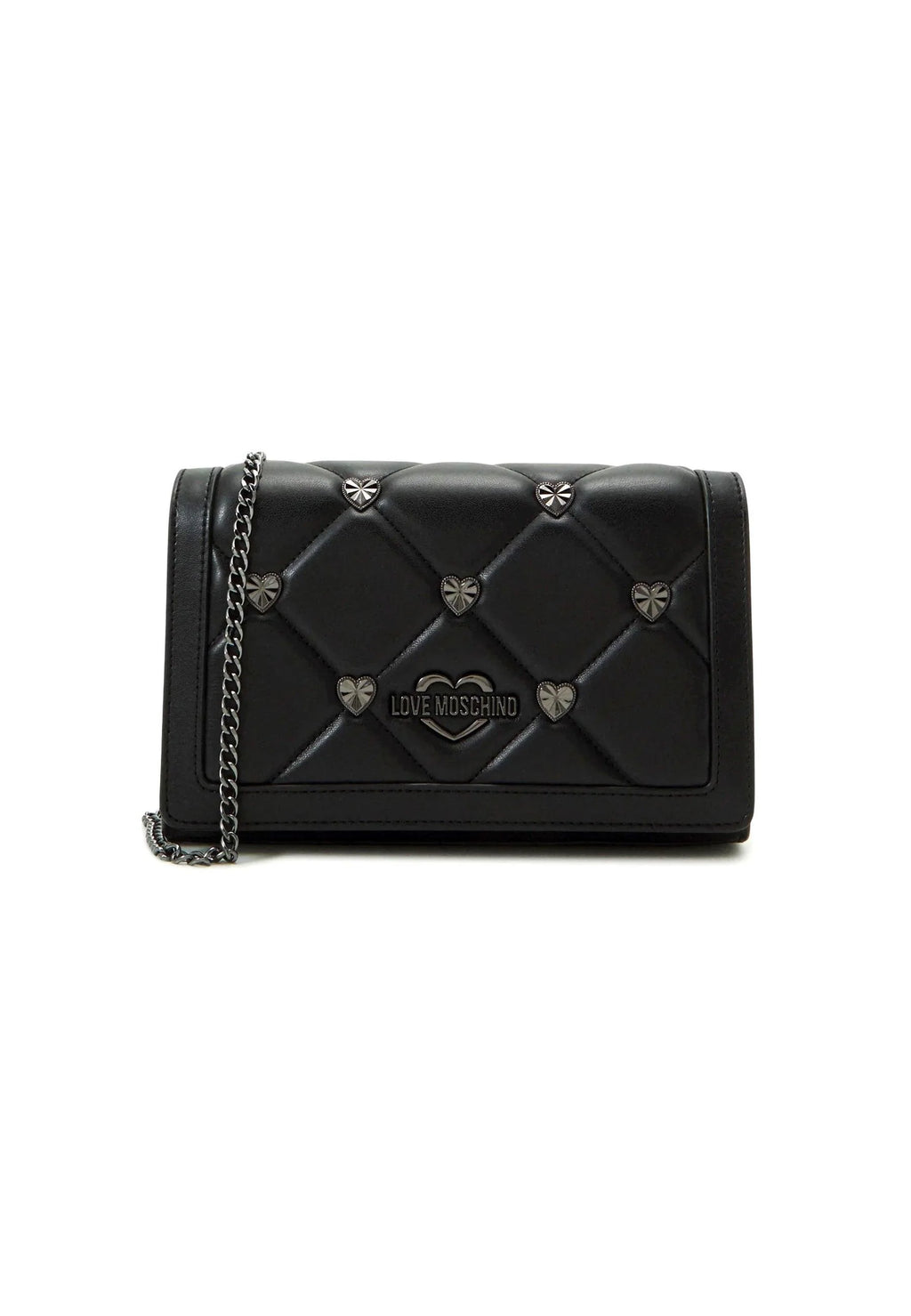 Borsa Donna a Spalla e Tracolla LoveMoschino Jewel Hearts JC4222PP0HLZ0000