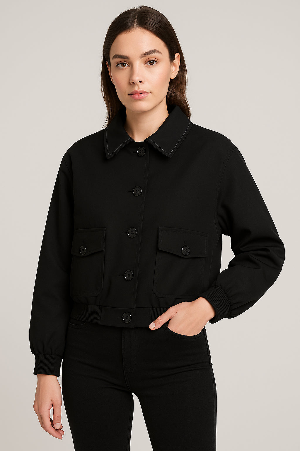 Giubbino Cropped Donna Gattinoni