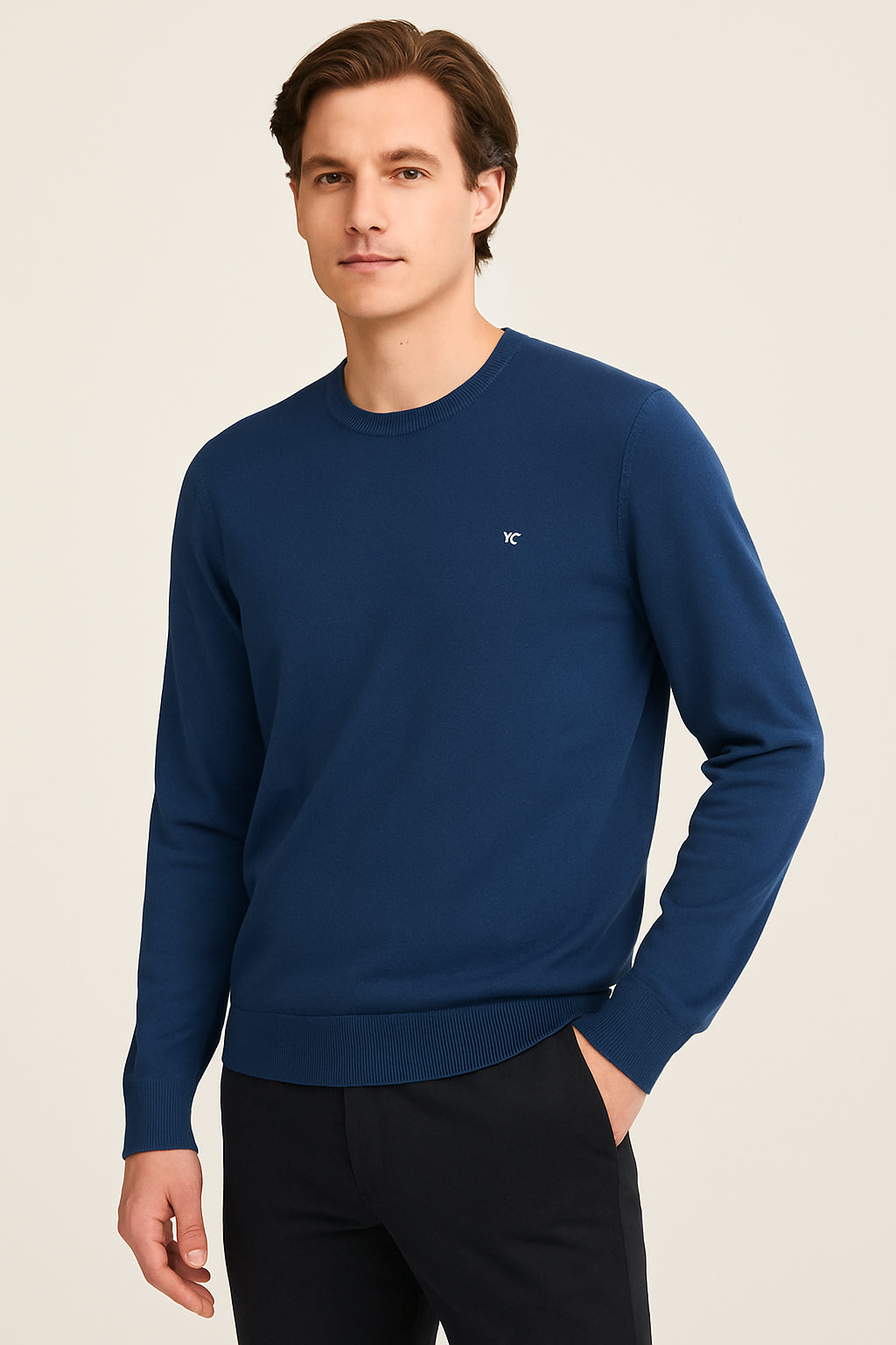 Maglioncino Uomo Cotone Leggero