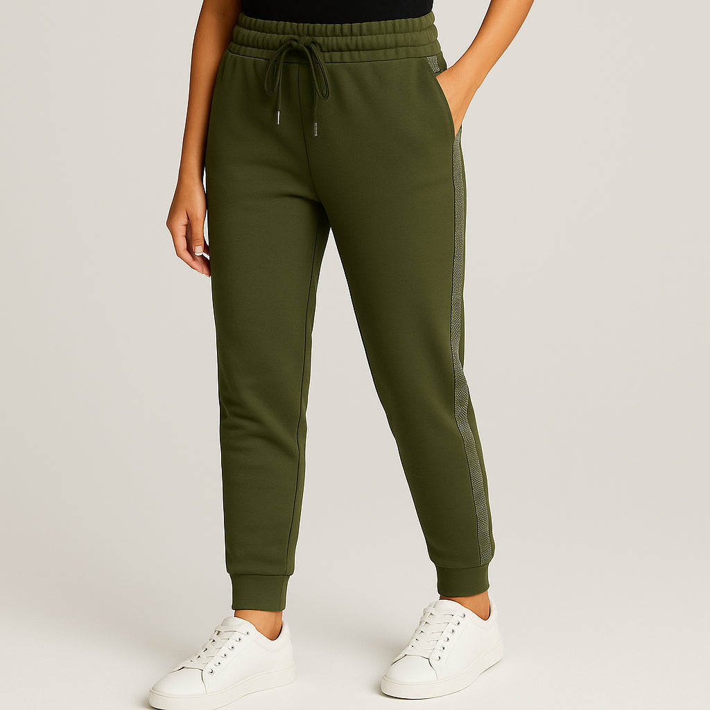 Pantalone Jogger Donna con Strass Armata di Mare – Comfort & Stile