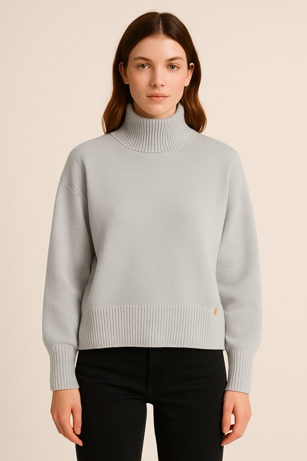 Pull Col Roulé Femme Gattinoni