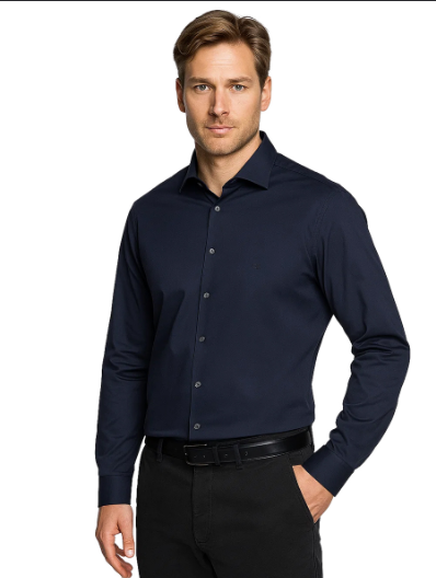Herrenhemd CalvinKlein Popeline