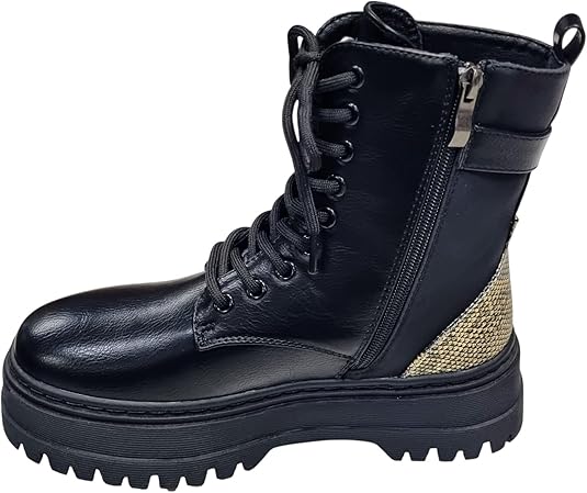 Botín militar TwinsetMilano Combat