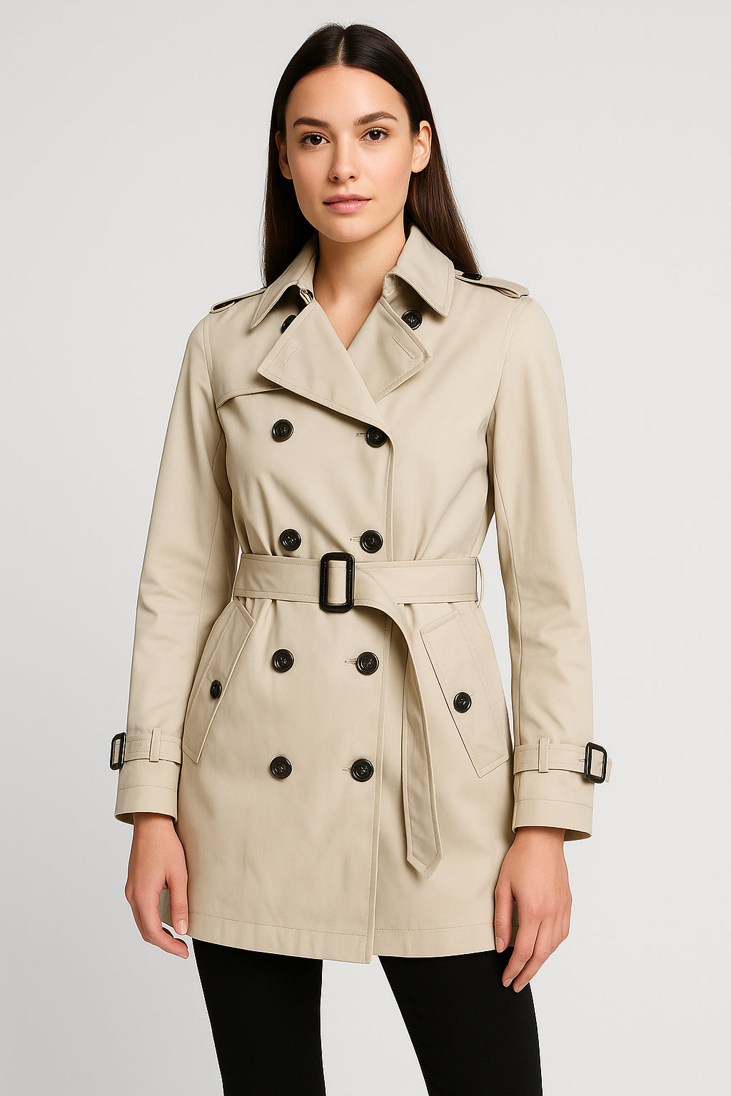 Trench Donna Gattinoni Elegante con Cintura