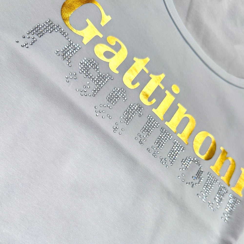 T-shirt Gattinoni Donna con Doppio Logo