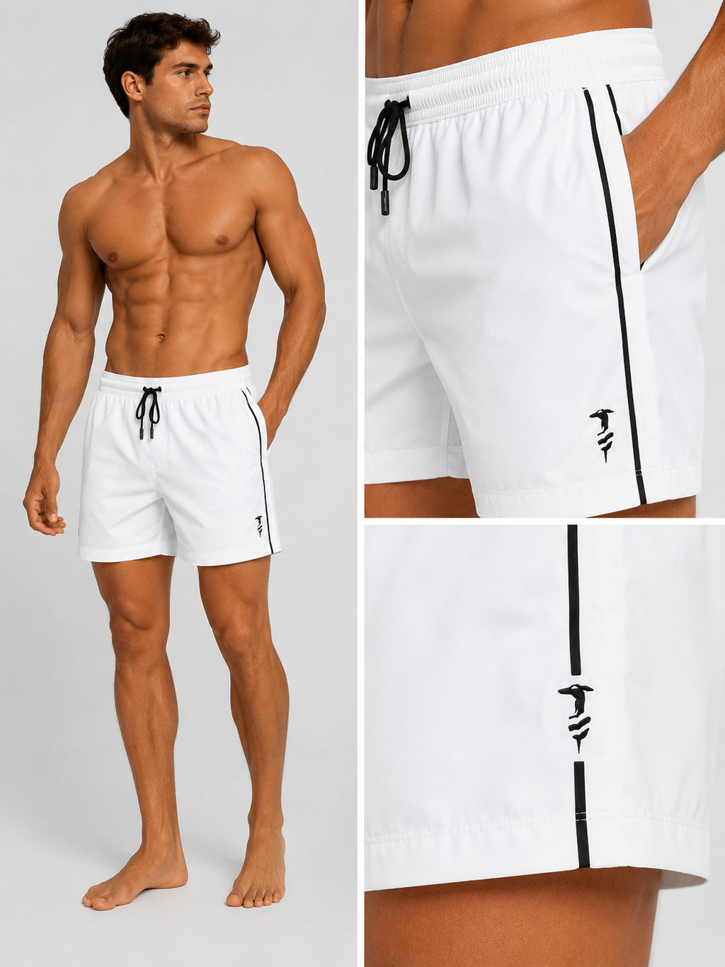 Trussardi Men's Ruby Swim Trunks