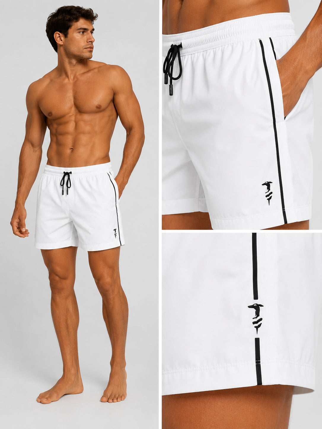 Trussardi Men's Ruby Swim Trunks