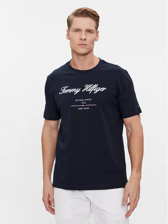 T-Shirt TommyHilfinger Script Logo Tee